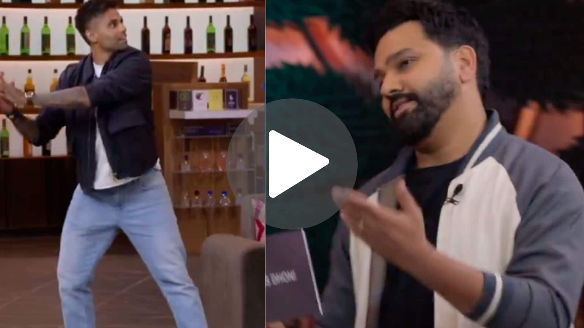 'Helicopter Ghuma Na,' Rohit Sharma Fails To Guess MS Dhoni Mimicry In Kapil Sharma Show